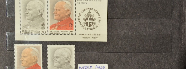 Papież Jan Paweł II Korea Południowa ** Wg Ks Chrostowskiego poz. 53-1