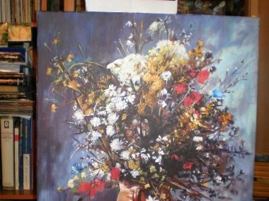 Kopia obrazu Augusta Renoira "Kwiaty" -2