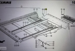 Blacha prowadzącą Claas Mega 370-340 Nr kat. 000 647 011 1 Nr kat. 000 647 011 1