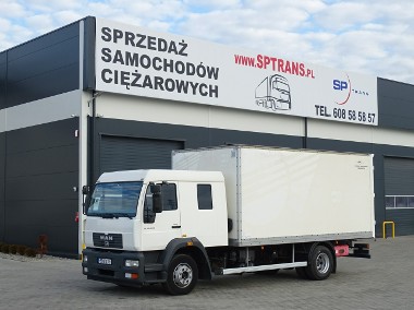 MAN LE 15.250 Brygadówka , Przebieg Tylko 145 tys km !!! Sprowadzony 6 Osobowa Kabina , Kontener, Manualna skrzynia Biegów , DMC 15 TON-1