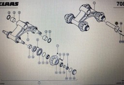CLAAS 00 0750 519 1/Claas wałek podajnika zboźowego/Claas Lexion 580 750-740 465 560-540 570