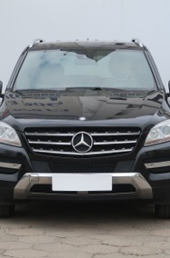 Mercedes-Benz Klasa ML W166 , Salon Polska, Serwis ASO, 258 KM, Automat, Skóra, Navi,-2