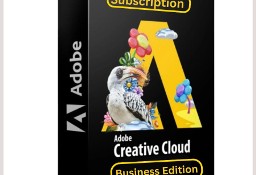 Adobe Creative Cloud Business Wszystkie oprogramowanie Subskrypcja