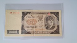 Banknot PRL 500 zł 1948 - Super stan !