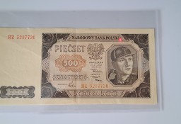 Banknot PRL 500 zł 1948 - Super stan !