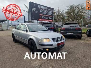 Volkswagen Passat B5 1.9 TDI 130 KM, Automat, Bluetooth, USB, AUX, Lakier Metalik-1