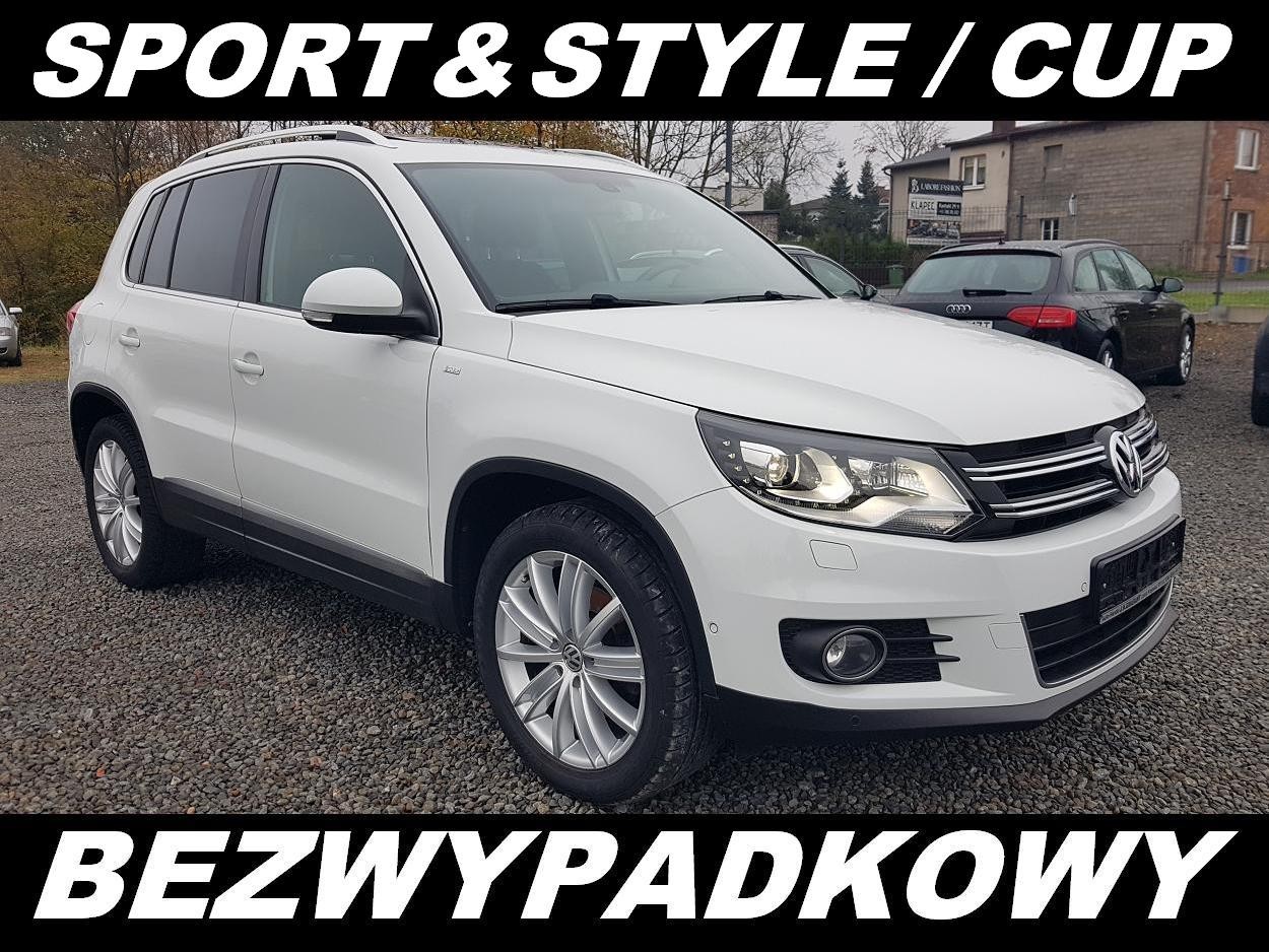 Volkswagen Tiguan I 160KM SPORT CUP Panorama Xenon Navi ParkPilot Bezwypadkowy