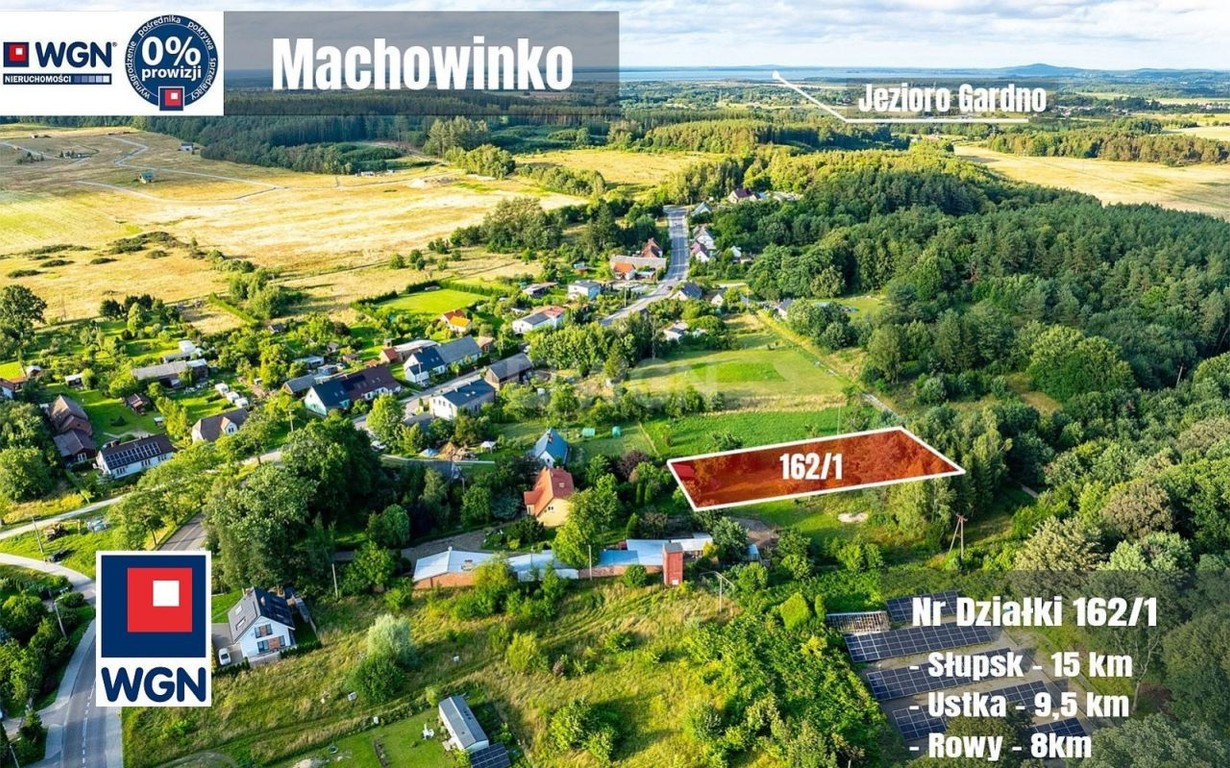 Działka na sprzedaż, 1500 m², Ustka, słupski