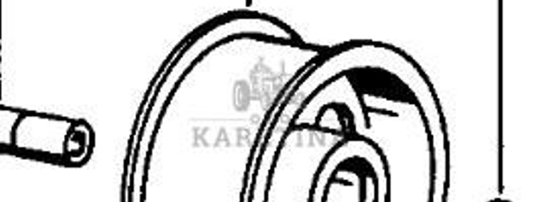 Claas Dominator 96 Rolka Napinacza 0006713911 00 0671 391 1-1