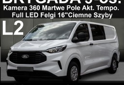 Ford Transit Transit Custom L2 136KM 5-osob Brygadowy Kamera 360 Martwe Pole Full