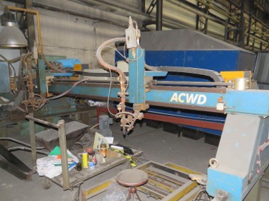 Przecinarka CNC do cięcia termicznego blach, typ: ACW-D 3500-1