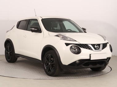 Nissan Juke , Salon Polska, Serwis ASO, Skóra, Navi, Klimatronic,-1