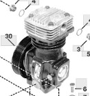 John Deere 7600 7700 7800 Sprężarka AL78940