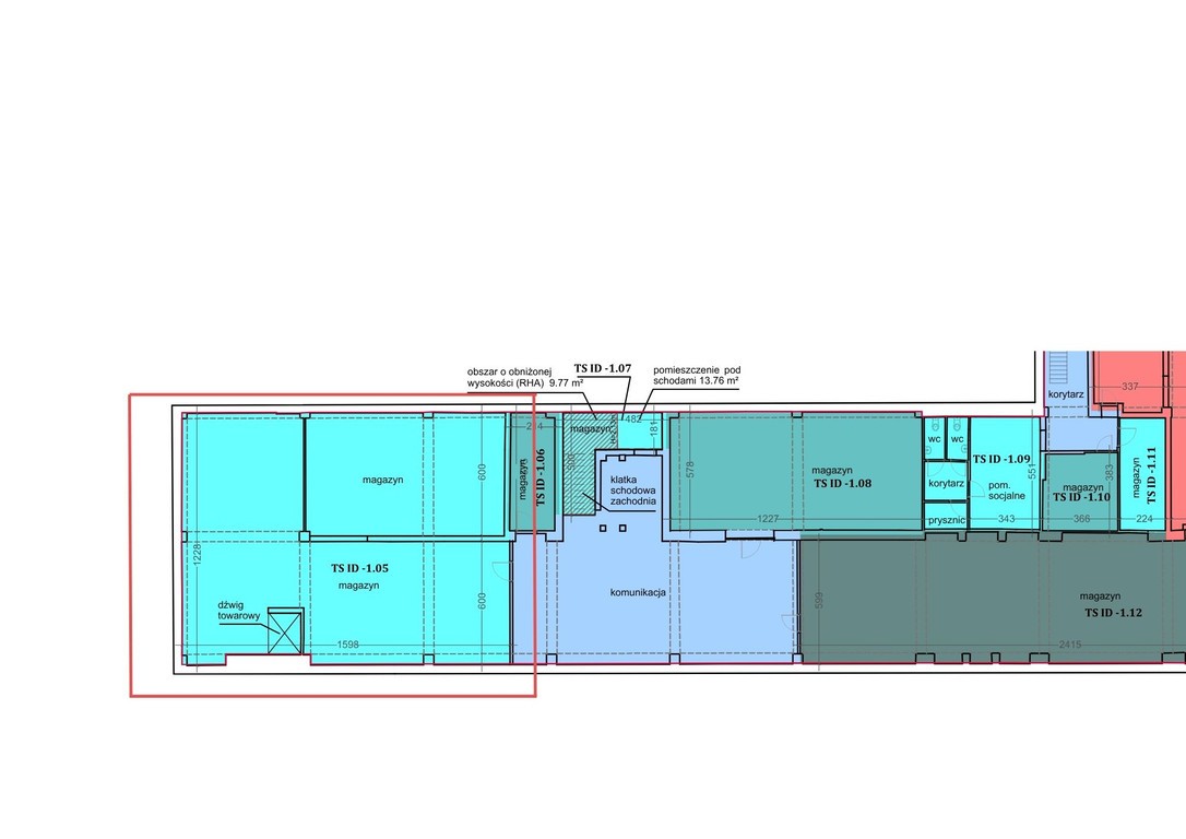 Magazyn blisko Placu Niepodległości | 193,4 m² | Łódź południe - Widok 3