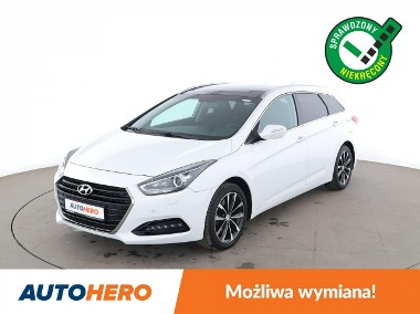 Hyundai i40 bi-xenon, klima auto, grzane fotele, navi, panorama, kamera i czujni-1