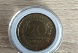 Niespotykany odwrócony awers w kapslu 20 centymów Francja