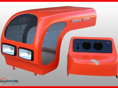 Maska z pulpitem do ciągnika C-330 kolor RAL 3020-1