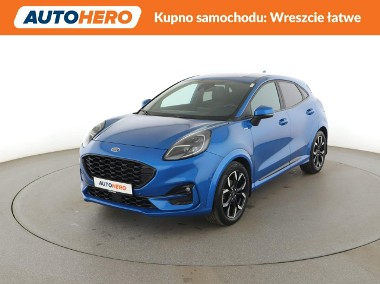 Ford Puma II full led st-line mhev acc kamera hak podgrzewane fotele virtual-1