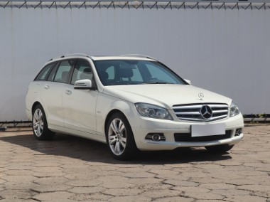 Mercedes-Benz Klasa C W204 , GAZ, Automat, Skóra, Navi, Klimatronic, Tempomat,-1