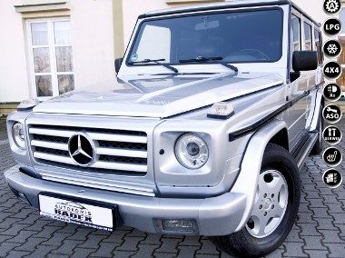 Mercedes-Benz Klasa G W463 3.2 210KM/Klima/4x4/Skóry/ LPG Sekwencja/Xenon/WEBASTO/ Super Stan/-1