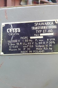 Spawarka Transformatorowa - Produkcji Polskiej-2
