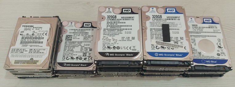 Dyski HDD 2,5' 160GB-1TB-1