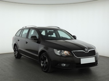 Skoda Superb II , Salon Polska, Klimatronic, Tempomat, Parktronic-1