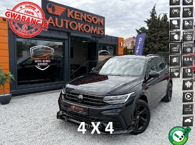 Volkswagen Tiguan II R-Line, Black, DSG, Kamera cofania, Panorama dach, Skórzna tapicerka-1