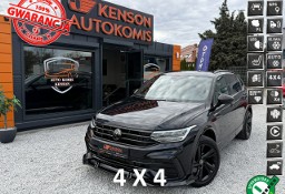 Volkswagen Tiguan II R-Line, Black, DSG, Kamera cofania, Panorama dach, Skórzna tapicerka