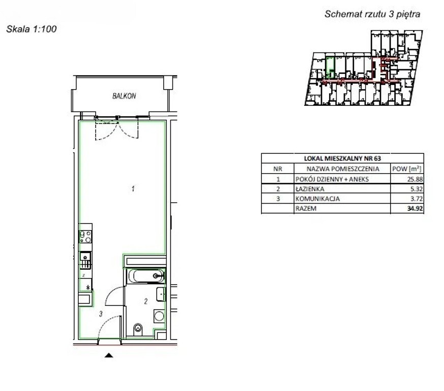Apartament | Stare Miasto | Wita Stwosza | 2025 - Widok 5