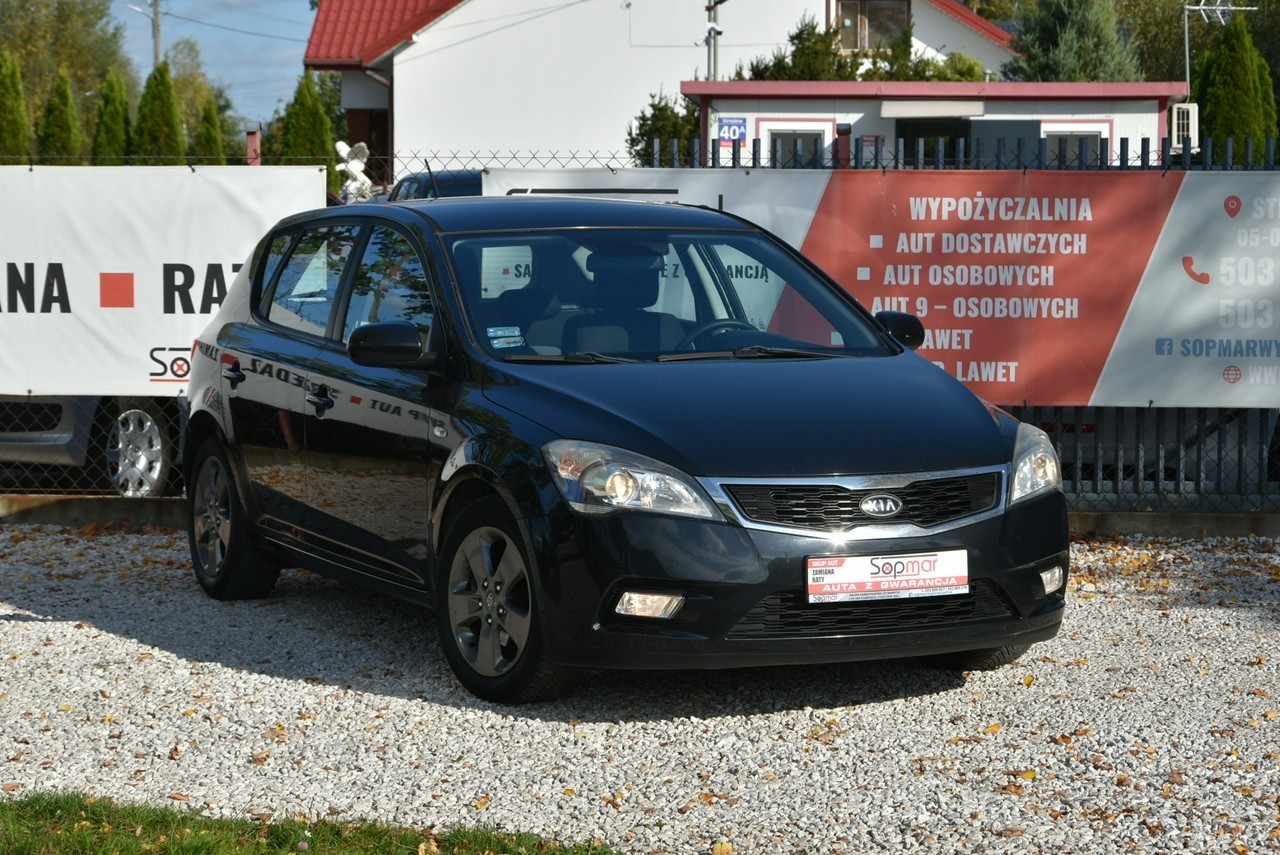 Kia Cee'd I 1.4 90KM 2011r. lift Klima Alufelgi HAK Isofix Polecam