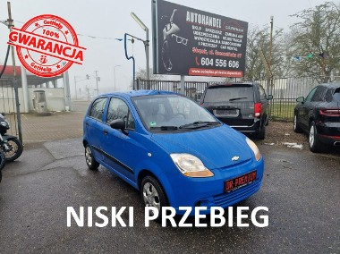 Chevrolet Matiz II 0.8 Benzyna 52 KM, Dwa Klucze, Isofix, Radio CD, El. Szyby Przód-1