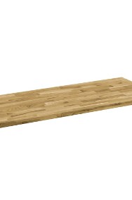 vidaXL Prostokątny blat do stolika z drewna dębowego, 44 mm, 120x60 cm246001-2