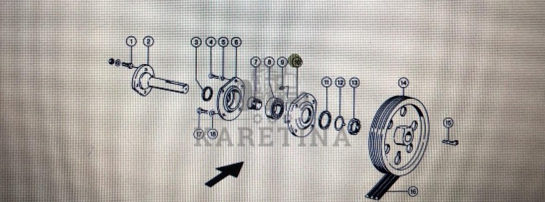 Obudowa Claas Mega 370-340 Nr kat. 000 628 726 0 Nr kat. 000 628 726 0-1