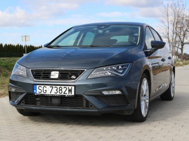 Seat Leon FR 1.5 EcoTSI 150 KM, automat, pod. fotele,1 wł. SALON PL-1