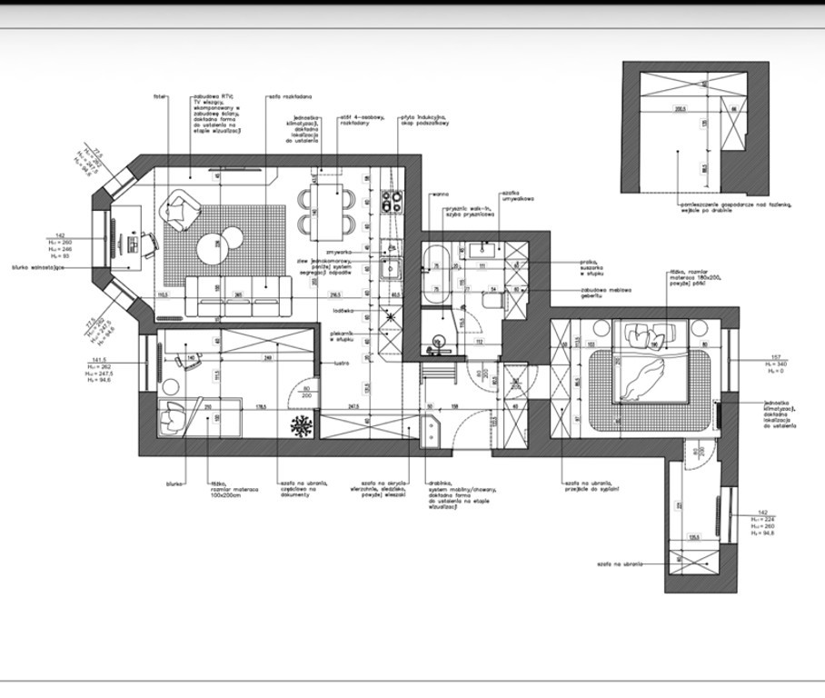 Mieszkanie do wynajęcia, 70 m² Borek, Sudecka