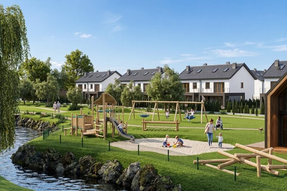 MIESZKANIE 57,84 M² Z OGRODEM 140 M² Z WIDOKIEM NA ZIELEŃ | 20 MINUT OD WARSZAWY (S7)!, Tarczyn