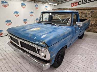 Ford F100 1971 Custom V8 manual amerykanski pickup do odnowienia SUPER CE-1