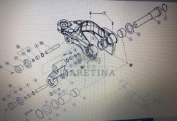 Ramię Zwrotnicy Osi Przedniej [Lewe/Prawe] [0011355060] [0011355050]