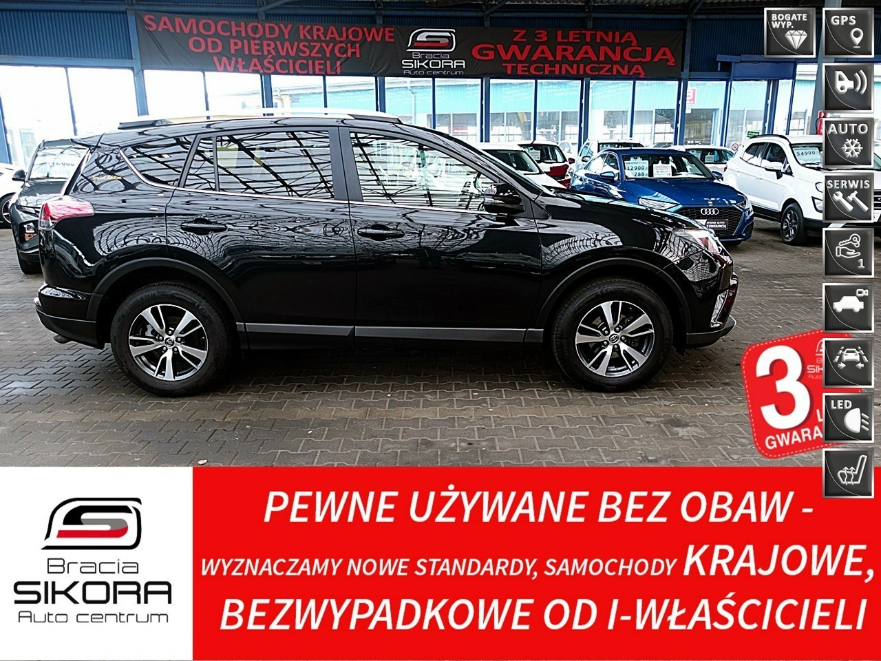 Toyota RAV 4 IV LED+NAVI+ACC+Kamera+2xKlimatronic GWARANCJA 1wł Bezwypad F23%