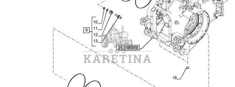 New Holland T6090 T8330 Tarcza hamulcowa 67mm id x 327mm od x 7mm thk 47819827-1