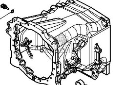 Massey Ferguson 5410 Obudowa Skrzyni Biegów CZĘŚCI 4313293M11 4314548M11