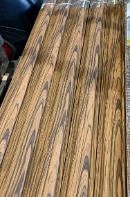 Sztachety metalowe w kolorze imitacji drewna - ROSE WOOD-2