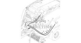 John Deere 960 - Siłownik hydrauliczny DC212766 (Układ hydrauliczny)