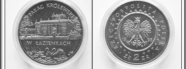 Moneta 2 złote 1995 r. Pałac Królewski w Łazienkach-1