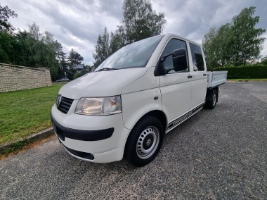 T5 Dubel kabina wywrotka 3 stronna 1.9TDI Jak nowa -1