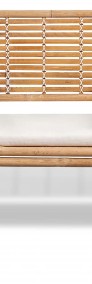 vidaXL 3-cz. zestaw mebli bistro z poduszkami, bambus 41892-4