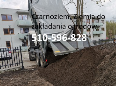 Ziemia ogrodnicza Czarnoziem Torf Ziemia siana Piasek -  Łódź Zgierz i okolice-1