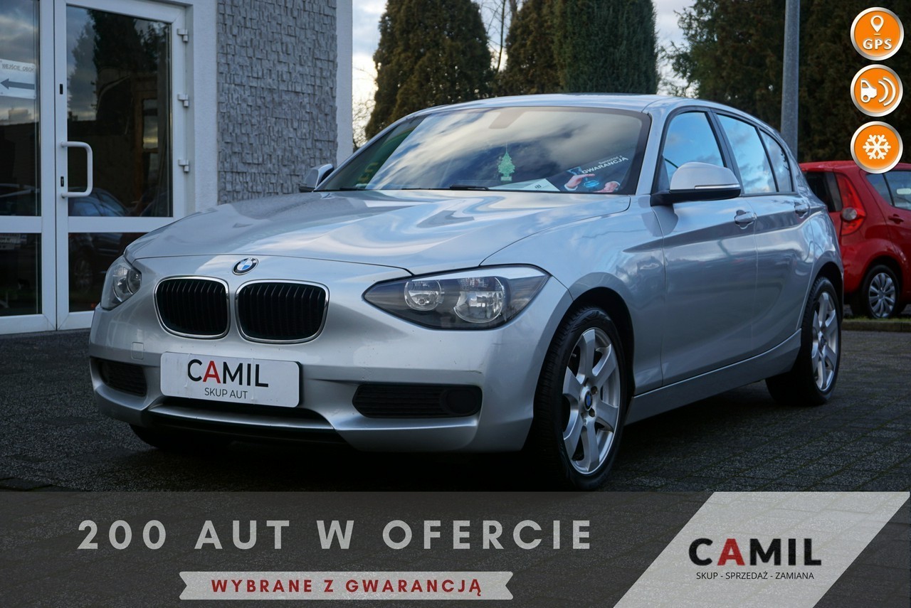 BMW SERIA 1 II (F20/F21) BMW SERIA 1 zarejestrowane, ubezpieczone, rok gwarancji w cenie,