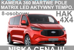 Ford Transit Custom Plug-in Limited 232KM L2 8-osob. Kamera 360 AGR Matrix LED 8-os.